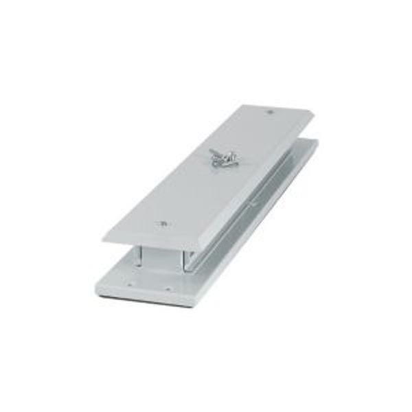 XTSZPTAV4-W425 Top plate, ventilated, W=425mm, IP42, grey image 2