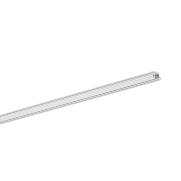 Surface-mount aluminum profile for 1 LED strip, corner profile SMALL, length 2m image 1