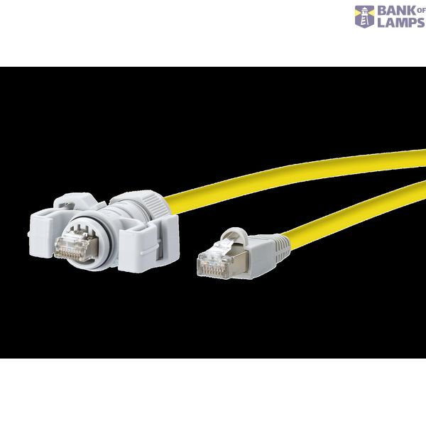 E-DAT Industry patch cord IP67 - RJ45 5.0 m image 2