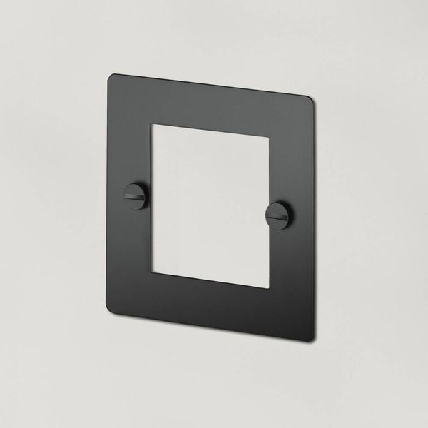 1G EURO PLATE / 2 MOD / BLACK image 2