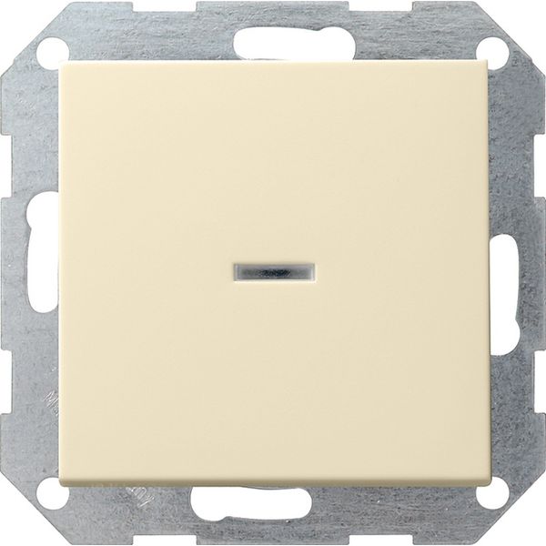 PB ind.sw. off/2-way System 55 cr.white image 1