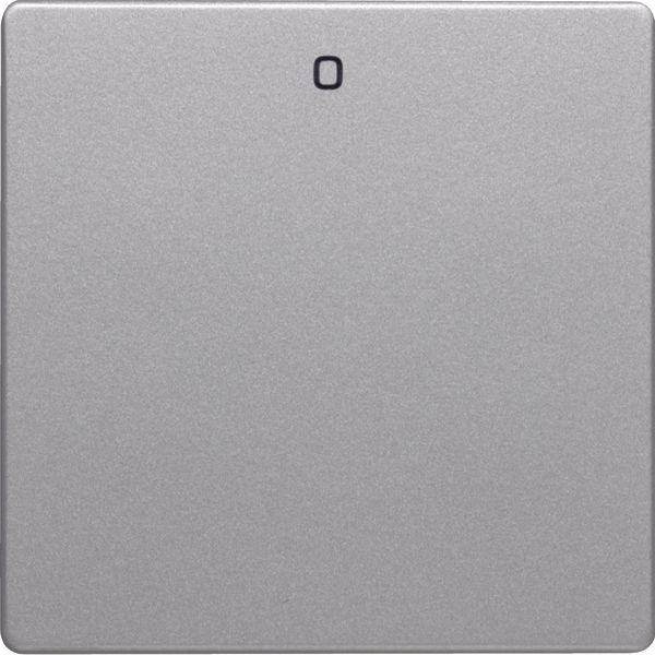 Rocker with imprint "0", Q.1/Q.3, aluminium velvety, lacquered image 1