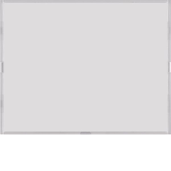 Push-button 1gang, + RGB LED, internal temp. sensor, KNX - K.1, p. whi image 1