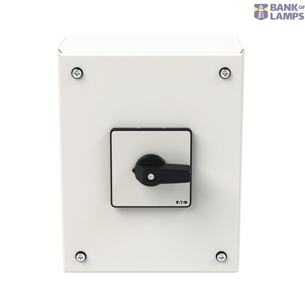 P3 Main switch, 80 A,Surface mounting, 3 pole, Form SE, Black, Short t image 8
