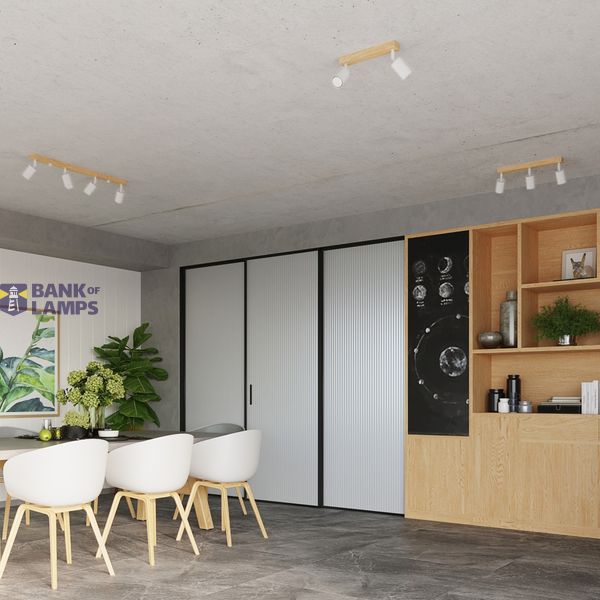 CEILING LAMP VERDO 4 WHITE GU10 4X10W IP20 image 6