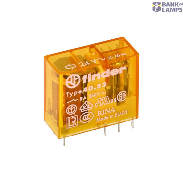 PCB/Plug-in Rel. 5mm.pinning 2CO 8A/48VAC/AgCdO (40.52.8.048.2000) image 3