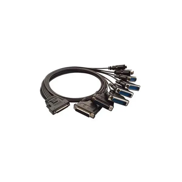 MOXA – CBL-M68M25X8-100 – Serial SCSI VHDCI 68 to 8 x DB25 connector cable, 1 m image 1