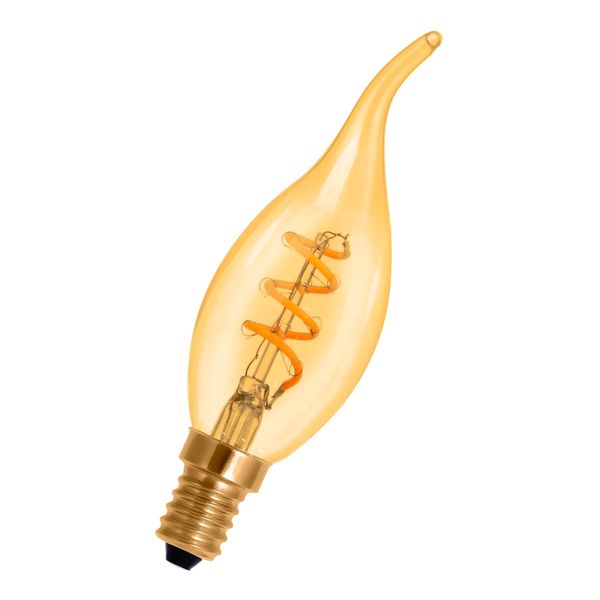 SPIRALED Mary C35 Cosy E14 DIM 2.2W 130lm 919 Gold image 1