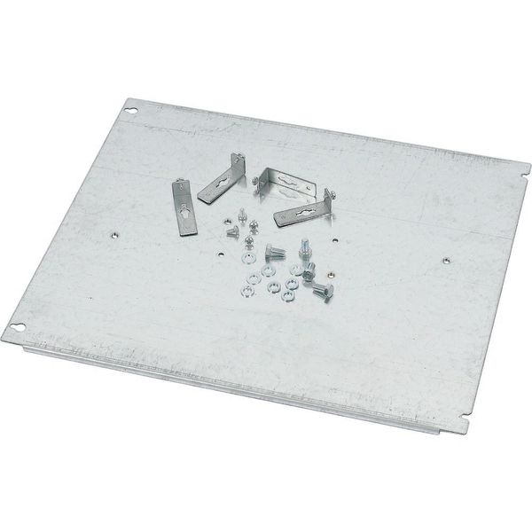 XMG131606MV Mounting plate, +mounting kit, for GS 1, vertical, 3p, HxW=400x600mm image 6