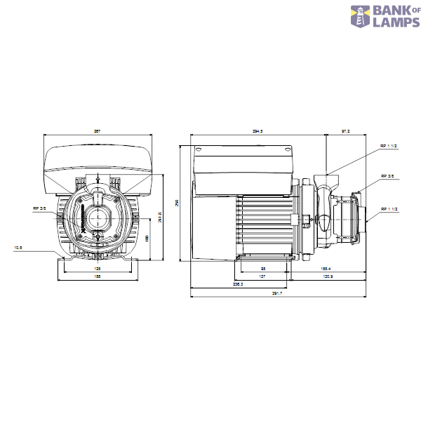 Horizontal multistage pump CME 10-1 A-R-A-E-AQQE S-A-D-N 3X400V image 3