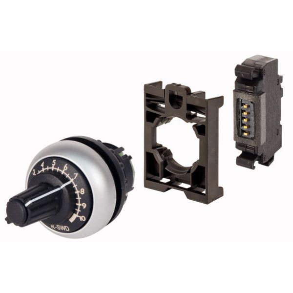 Potentiometer, mounting adaptor, SmartWire-DT function element image 1