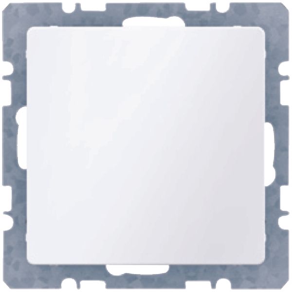 Blind plug centre plate, base + spreader claws, Q.1/Q.3, p. white velv image 1