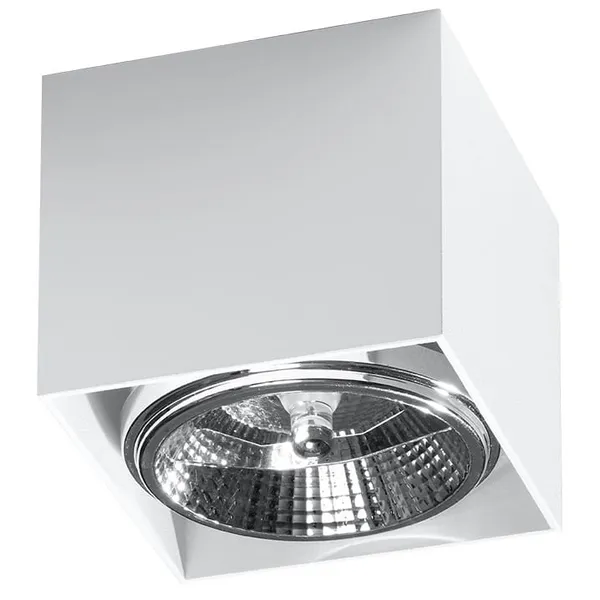 SPOT BLAKE WHITE GU10 1X40W IP20 image 1