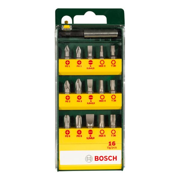 16-piece screwdriver bit set image 2