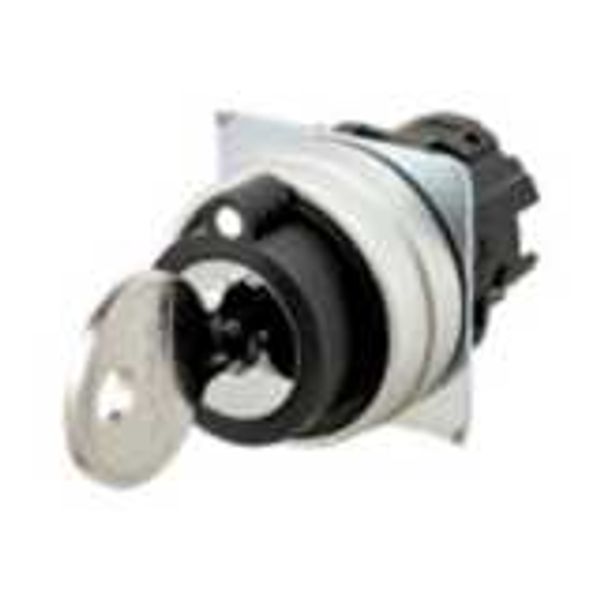 Selector A22NZ Ã˜22, Key type S, 3 position, bezel brushed M, MANUAL, R A2270638R image 3