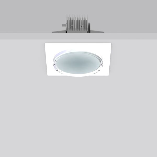 Decorative element L 246 B 246 H 34 colour: white image 2