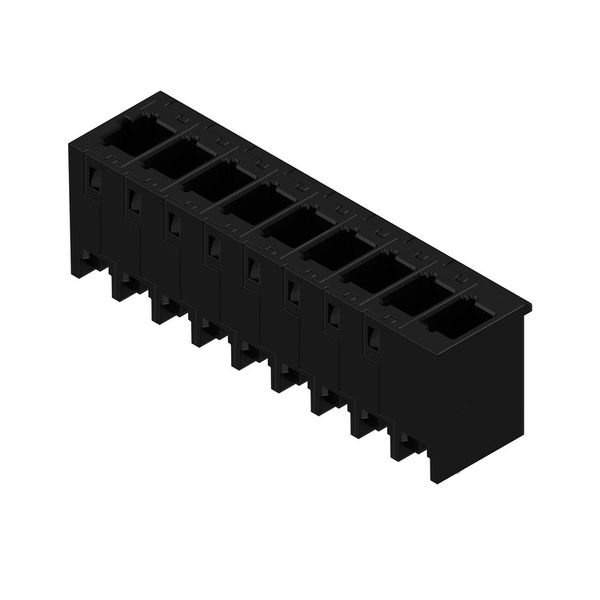 PCB plug-in connector, male header, THT/THR solder connection, Pitch in mm (P): 5.00 mm, Number of poles: 9, 180°, Tube image 1