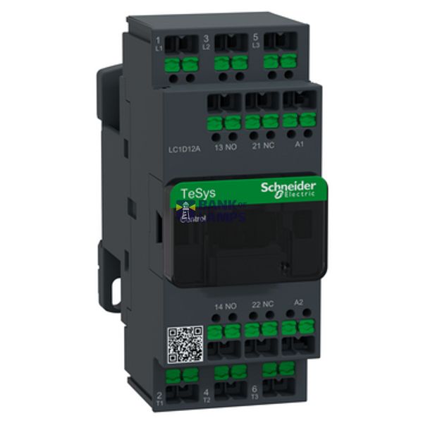 CTR Deca 12A 3P 120V AC Snap-in image 1