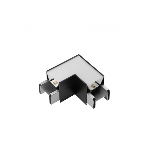 Connector L for VINEA luminaires, black image 2