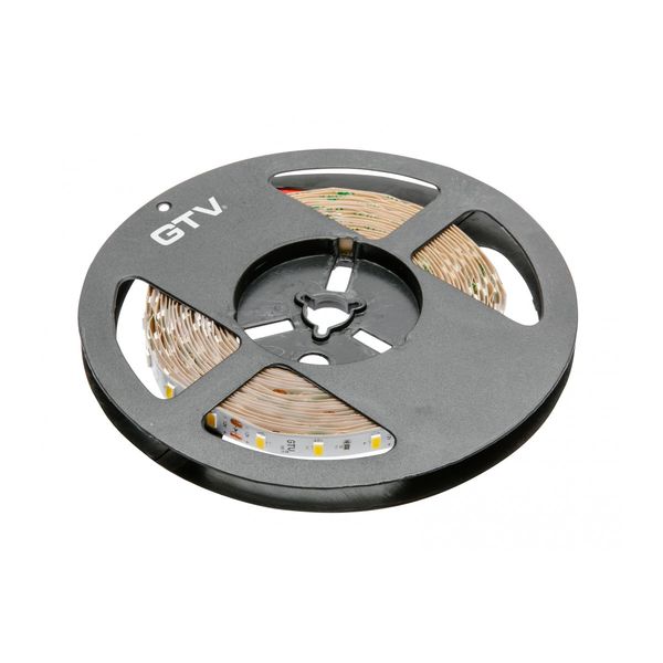 LED strip 5630, DC12V, 300LED/5m, 16 W/m, 1700 lm/m, 4000K, IP65, roll 5 m image 1