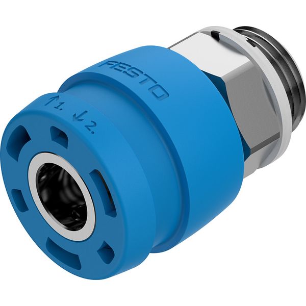 NPHS-D6-P-G12 Quick coupling socket image 1