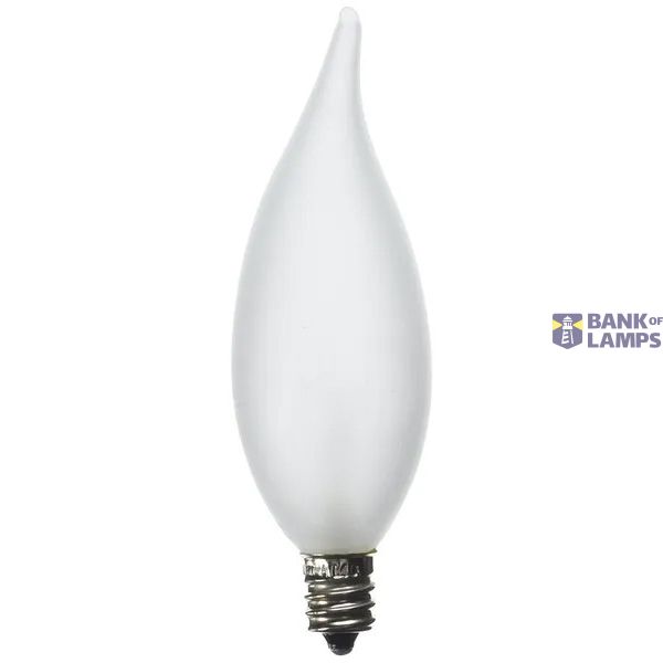 Incandescent Bulb 40W Frosted Benttip Candle E14 image 1