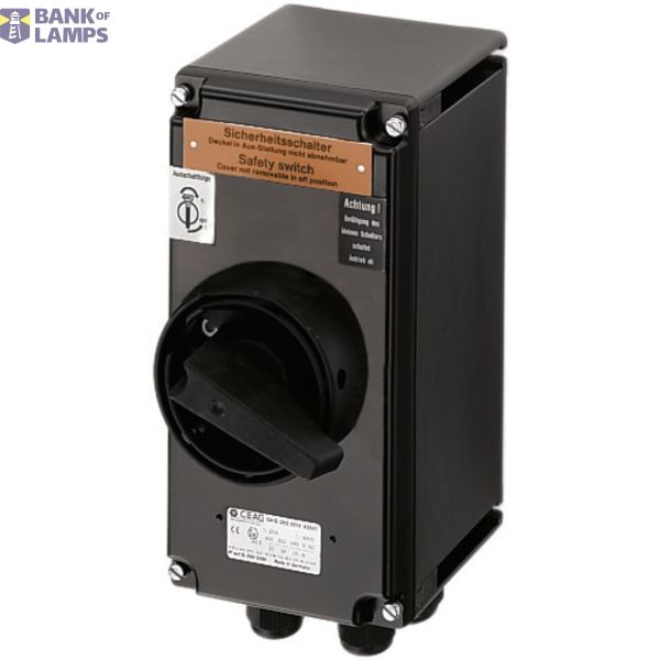 Safety switch for zone 22, Variant: 25A-4P, Material: GRP image 3