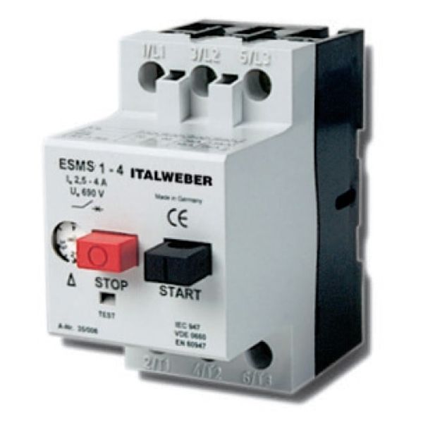 Thermal-Magnetic motor circuit breaker ESMS1 20A image 1