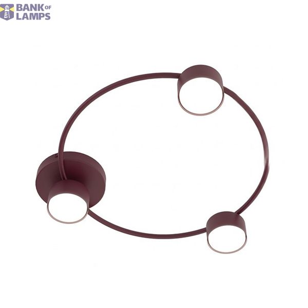 LUCIO 3 BURGUNDY image 1