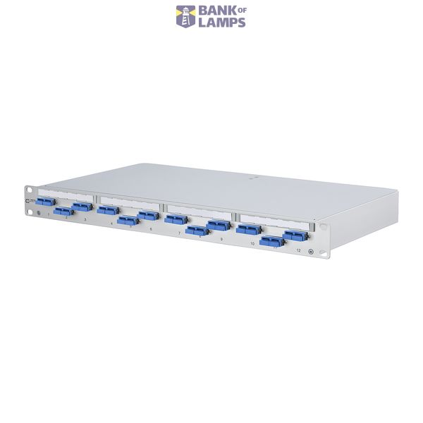 OpDAT PF patch panel splice 12xSC-Duplex OS2 image 1