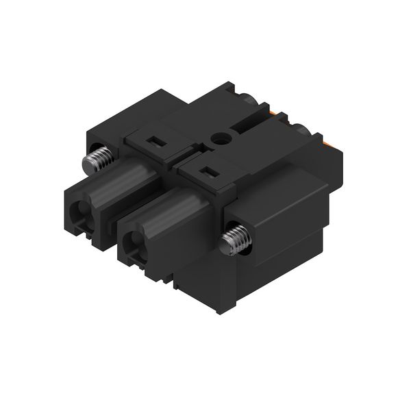 PCB plug-in connector, female plug, 7.62 mm, Number of poles: 2, 180°, PUSH IN with actuator, Clamping range, max. : 2.5 mm², Box image 2
