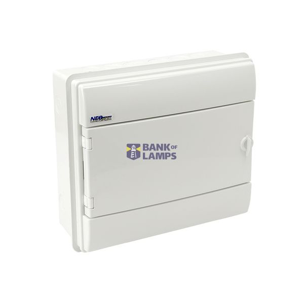 Hermetic switchboard RHp-12/B (white door) image 1