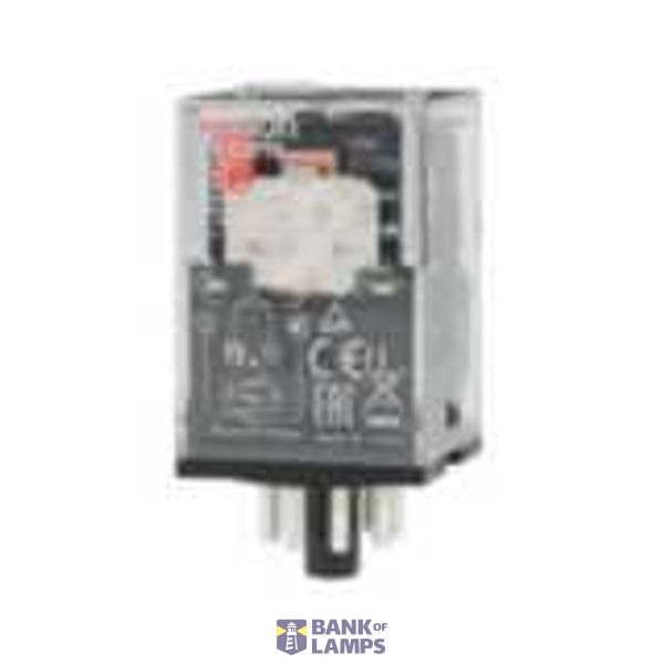MKSN8085R Relay, plug-in, 8-pin, DPDT, 10 A, mech & LED indicator MKSN8085R image 1