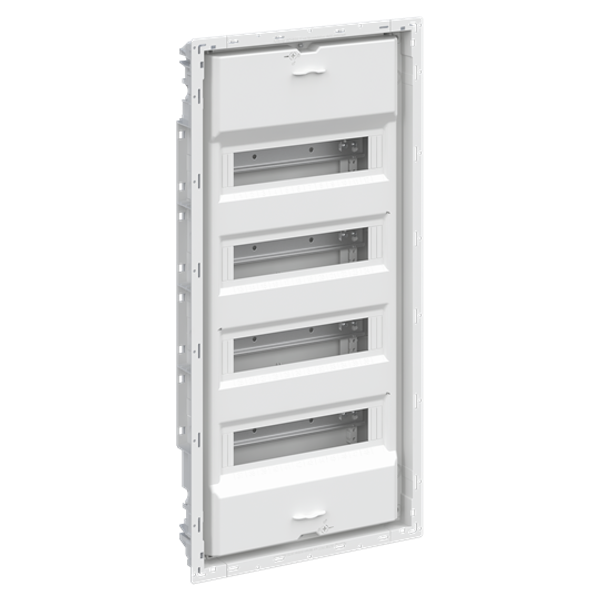 UK648EB Consumer unit , 722 mm x 362 mm x 97 mm, Flush mounting, 48 SU, IP30, Without Door image 2