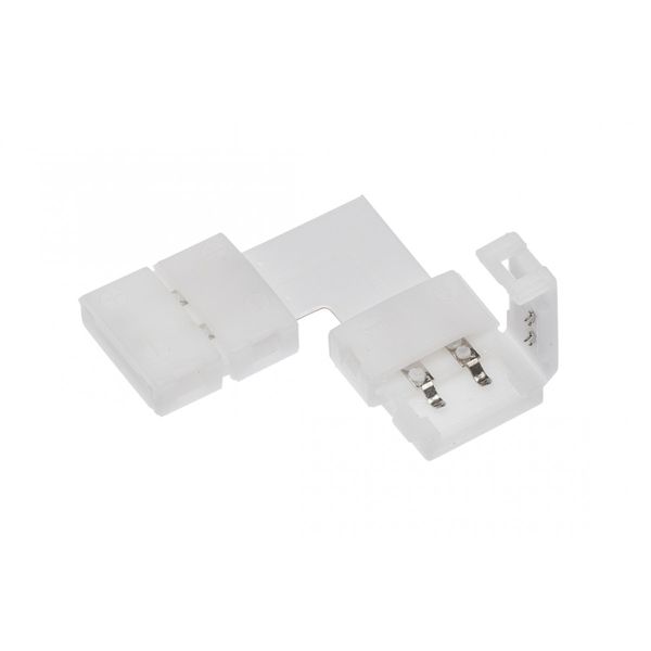 Corner connector for LED strips 10 mm image 1