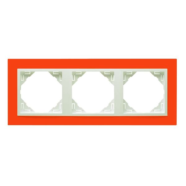 TRIPLE FRAME ORANGE/ICE image 2