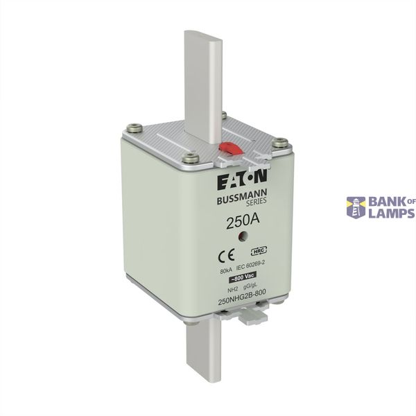 Fuse-link, LV, 250 A, 800 V AC, NH2, Class gG/gL image 1