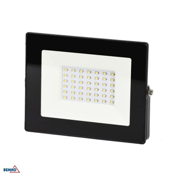 LED FLOODLIGHT SMD KASTEL 30W 4000K 2400LM IP65  BLACK image 1