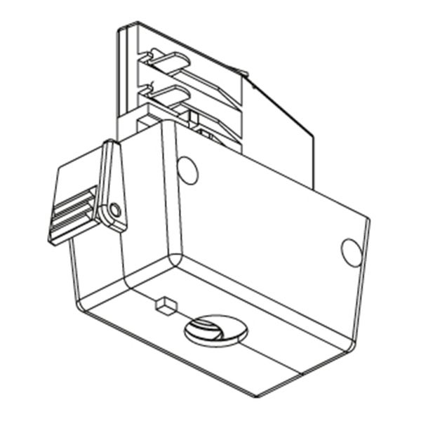 XTSA 67-3 Adapter White 3-Circuit image 1