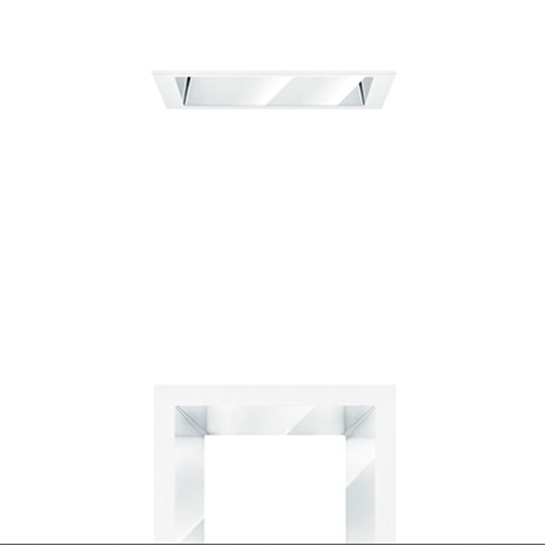 PANOS INF IP54 GLAS KLAR Q140 WH - Transparent attachment image 1