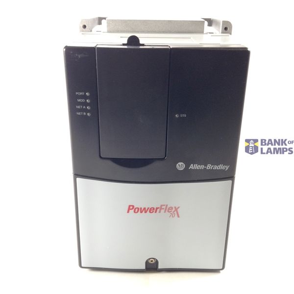 POWERFLEX 70 AC DRIVE 3PHASE 7.5 HP, 5.5 KW ,TYPE 1, IP20 image 1