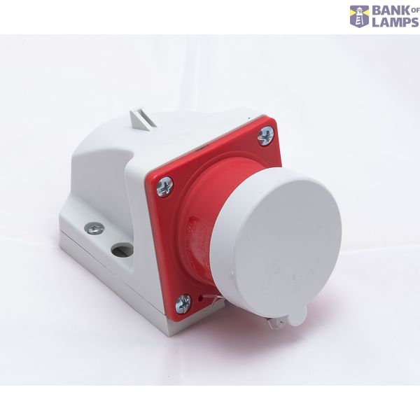 Wtyczka odbiornikowa z zatyczką 16A 4P 400V 6h IP44 image 1