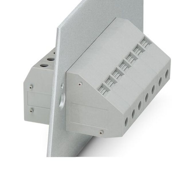 HDFKV 16 BU - Panel feed-through terminal block image 3