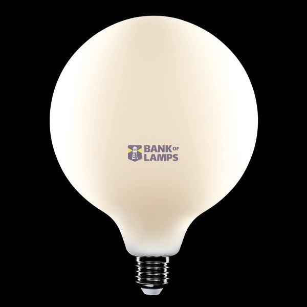 LED Porcelain Effect Light Bulb CRI 95 G150 7W 640Lm E27 2700K Dimmable - P05 image 2
