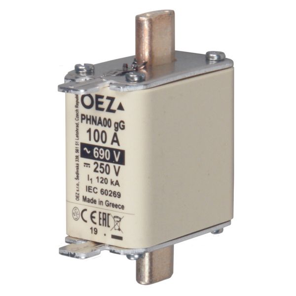 Fuse-link PHNA00 100A gG image 1
