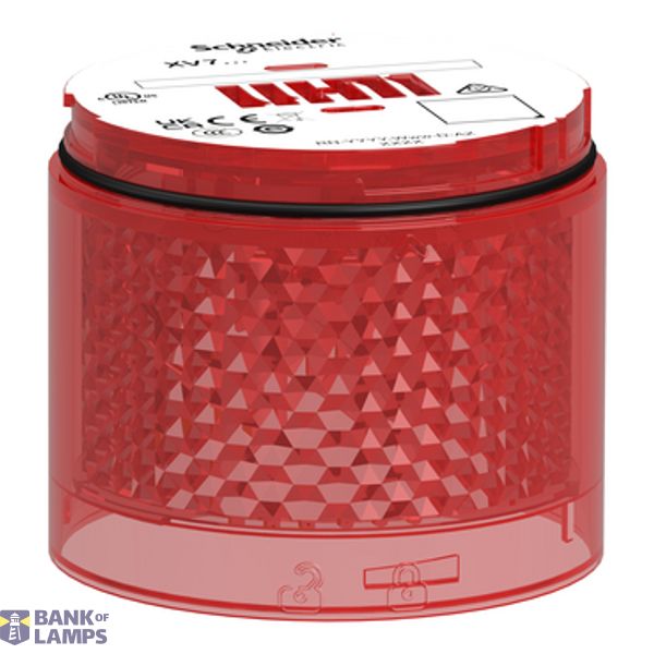Flashing Red Colored lens image 1
