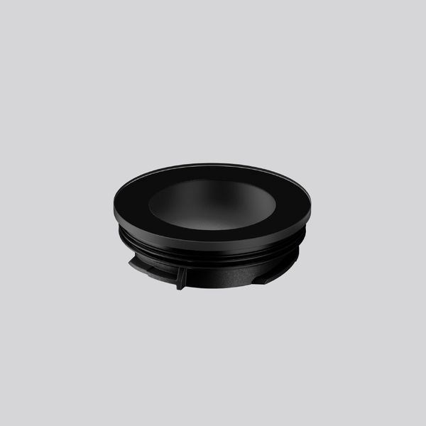 Cover plate, diffuser D 100 H 31 colour: black image 1