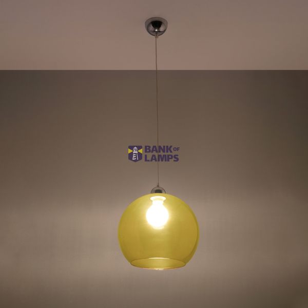 HANGING LAMP BALL YELLOW E27 1X60W IP20 image 7