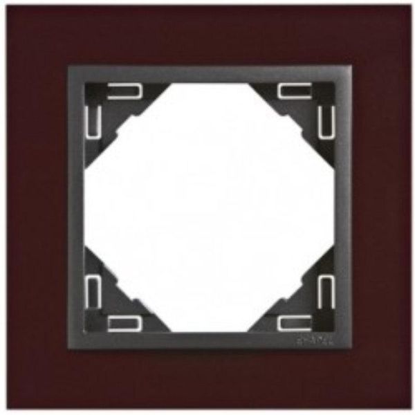 SINGLE FRAME INTENSE RED/GRAY image 1