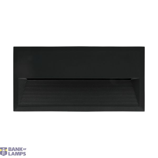 "ZIMBA" SENSOR RECESSED INSTALLATION 271X135 BLACK image 1